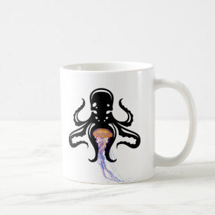 Caneca de Café Caos de Lontra Engraçada