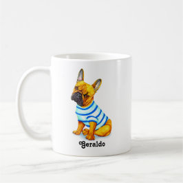 Caneca De Café Cãozinho De Café Cãozinho Cujo Cãozinho Francês É