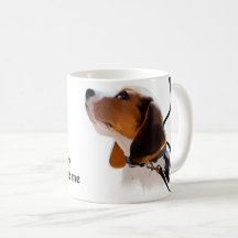 Cãozinho de feijão com coleira