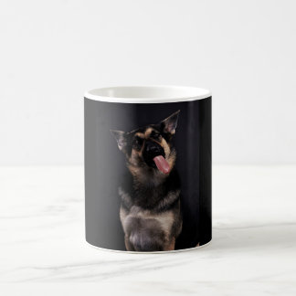 Caneca De Café Cãozinho german shepherd Cãozinho engraçado Mug