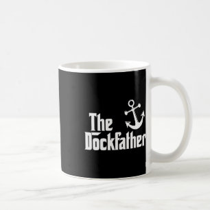 Caneca De Café Capa Pai do Barco de Pesca do Barco Engraçado do D