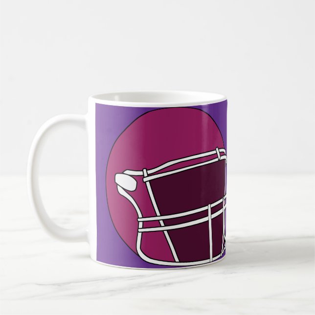 Caneca De Café Capacete de Futebol (Esquerda)