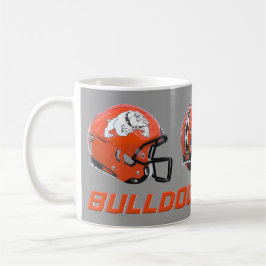 Caneca De Café Capacete de Futebol Artesia Bulldogs