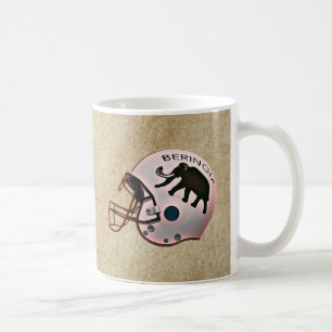 Caneca De Café Capacete de Futebol da Universidade de Beringia