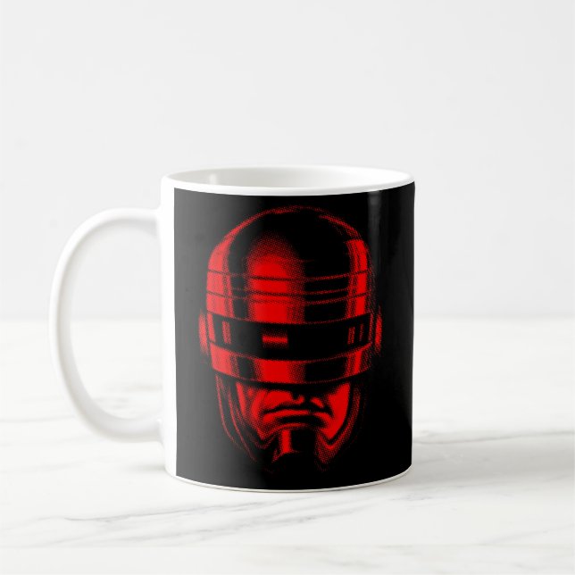Caneca De Café Capacete Robot Cop (Esquerda)