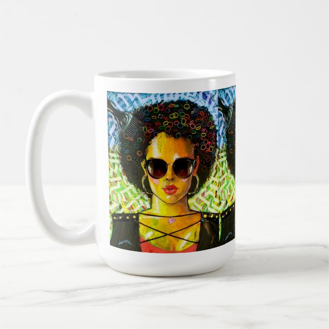 Caneca De Café capacitação colorida (Esquerda)