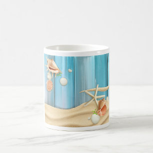 Caneca De Café Capas De Areia