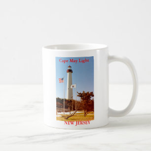 Caneca De Café Cape May Light, New Jersey Mug