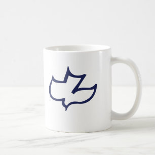 Caneca De Café Capela Hannover do calvário de Koinonia (azul