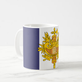 Caneca De Café capinha de telefone com bandeira da França