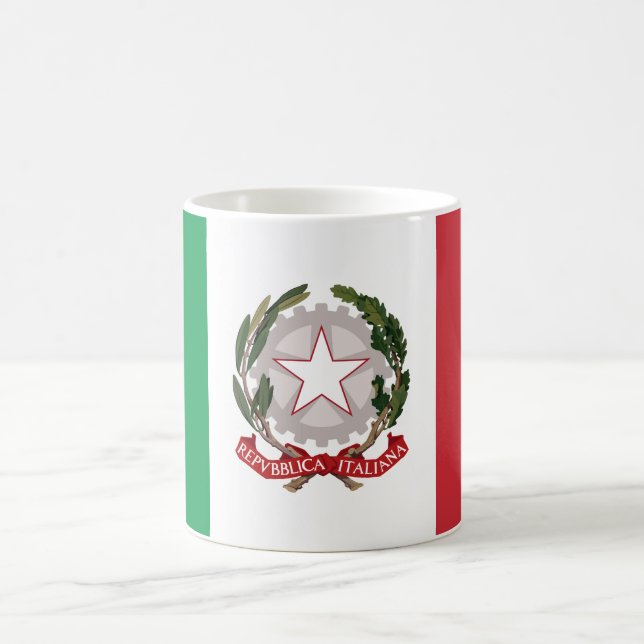 Caneca De Café capinha de telefone com bandeira da Itália (Centro)