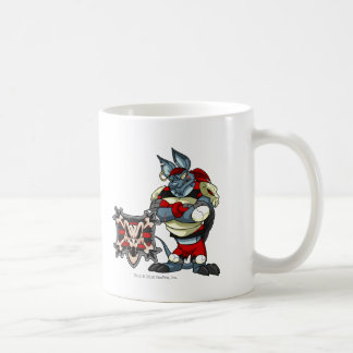 Caneca De Café Capitão 1 da equipe da ilha de Krawk