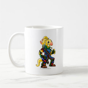 Caneca De Café Capitão 2 da equipe da ilha de Roo
