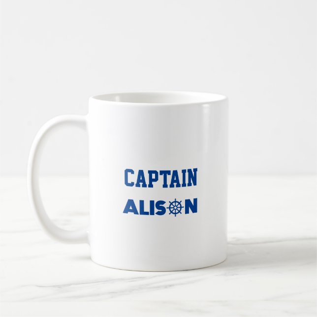 Caneca De Café Capitão Alison Coffee Mug (Esquerda)