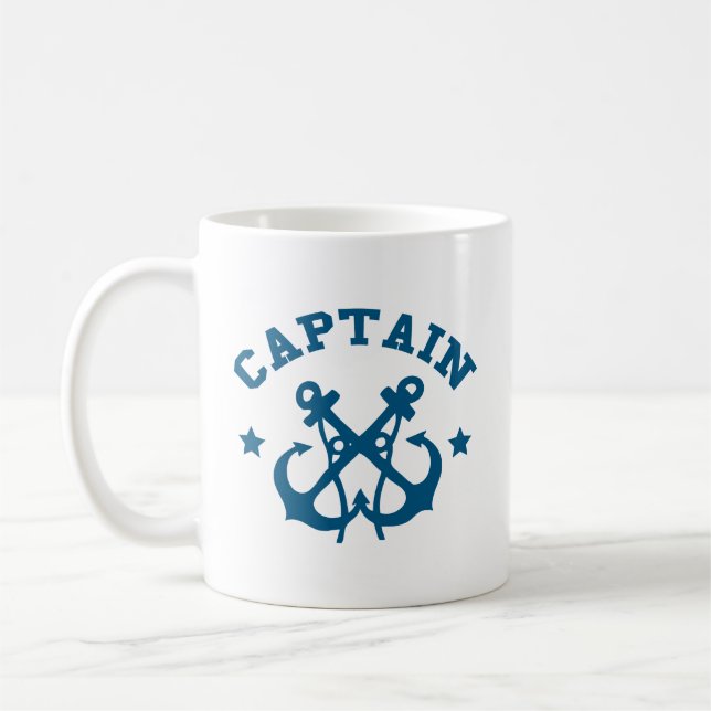 Caneca De Café Capitão Coffee Mug (Esquerda)