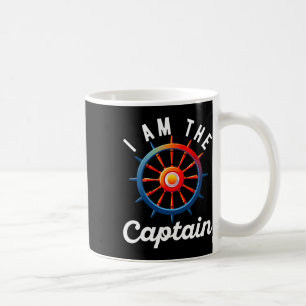 Caneca De Café Capitão de Barco Homens Mulheres Barco Engraçado V