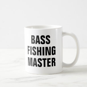 Caneca De Café Capitão de Pesca de Bass