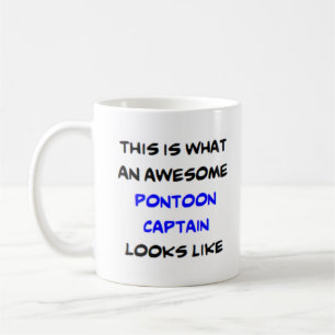 Caneca De Café Capitão de pontão, incrível