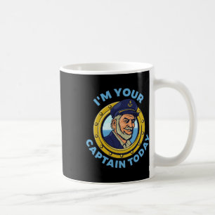 Caneca De Café Capitão de Vida de Barco Navegando Marinheiro Barq