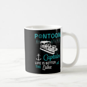 Caneca De Café Capitão do Pontão A Vida é Melhor No Lago Pontão