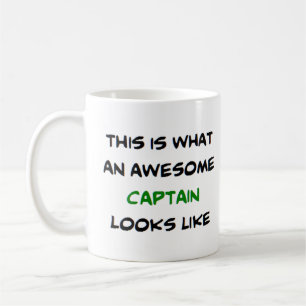 Caneca De Café capitão, incrível