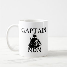 Caneca De Café Capitão Mãe Mug