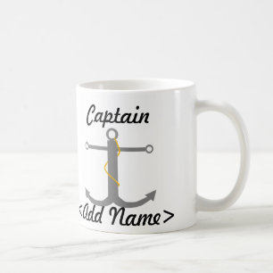 Caneca De Café Capitão Mug Personalizado