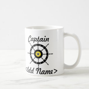 Caneca De Café Capitão Mug Personalizado