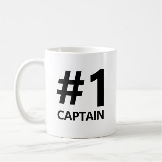 Caneca De Café Capitão nº 1