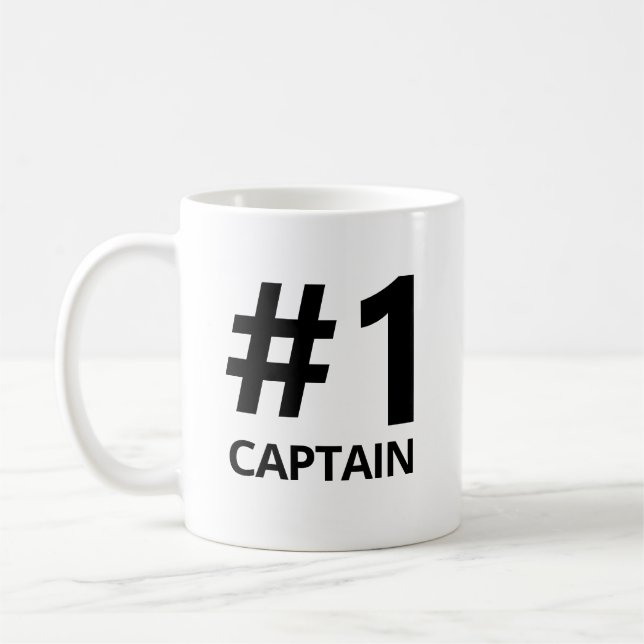 Caneca De Café Capitão nº 1 (Esquerda)