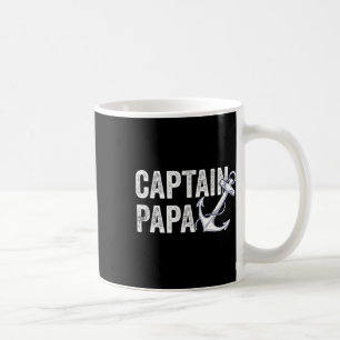 Caneca De Café Capitão Papa Pontão Presente Lago Marinheiro Barco