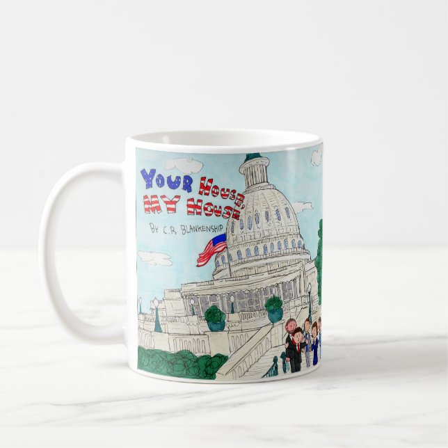 Caneca De Café Capitol Steps Coffee Mug (Esquerda)