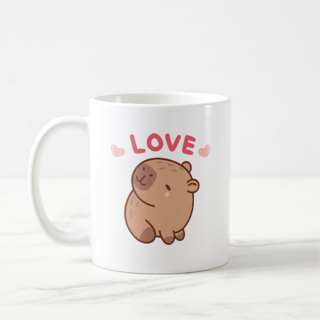Caneca De Café Capivara (Esquerda)