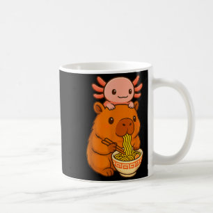 Caneca De Café Capivara Anime Ramen Axolote Gráfico Divertido Kaw