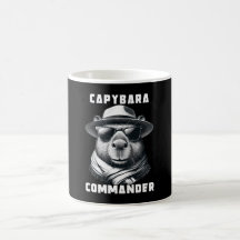 Capivara Com Óculos De Sol Capy Comandante