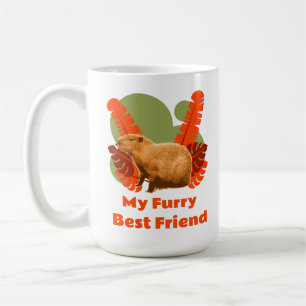 Caneca De Café Capivara Meu Melhor Amigo Peludo