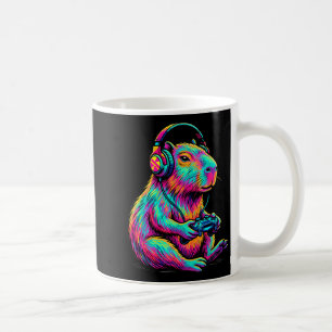 Caneca De Café Capivara Video Games Jogador Divertido Gráfico de