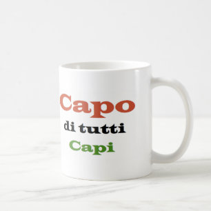 Caneca De Café Capo di tutti