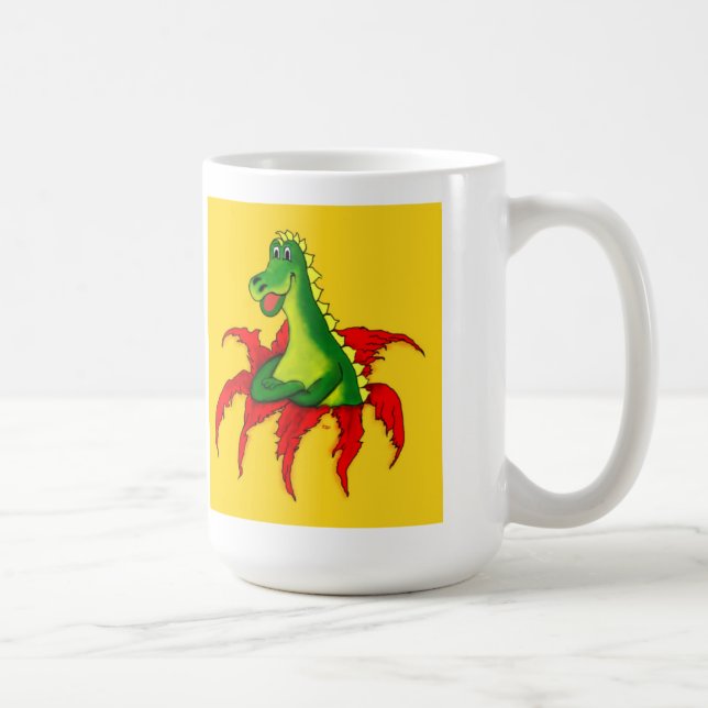 Caneca De Café Capo, o pequeno Dragão (Direita)