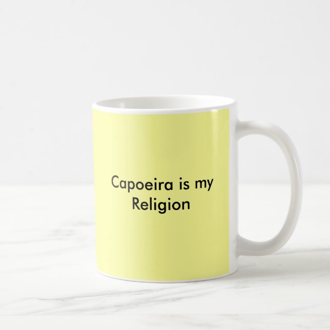 Caneca De Café Capoeira é minha religião (Direita)
