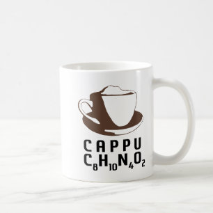 Caneca De Café Cappuccino químico