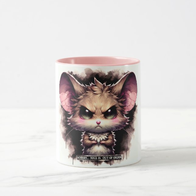 Caneca de Café Caprichosa com Rato Bravo (Centro)