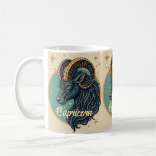 Caneca De Café Capricorn Mug Horoscope Sinal de Estrela