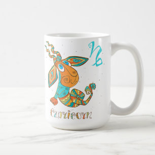 Caneca De Café Capricórnio Cancer bonito