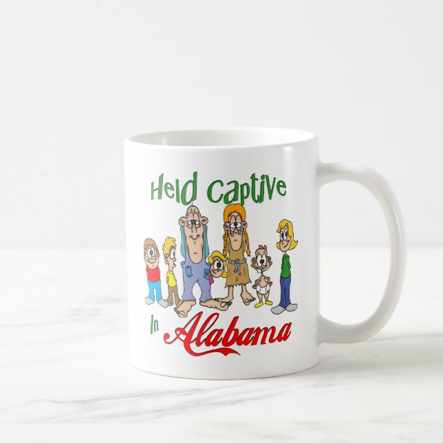 Caneca De Café Captive no Alabama (Direita)