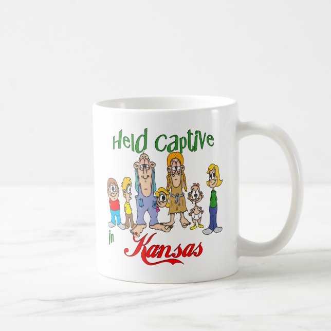 Caneca De Café Captivo detido no Kansas (Direita)