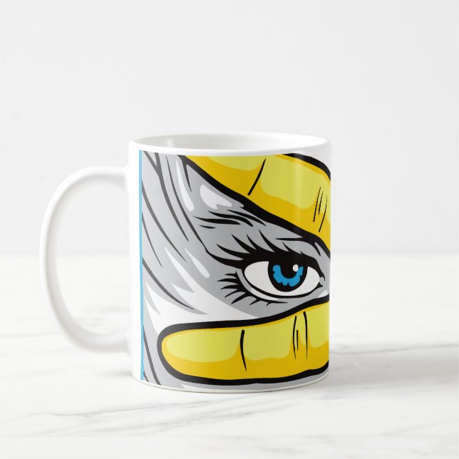 Caneca De Café Capturando a Beleza Através de Rostos, Mãos e Olho (Esquerda)