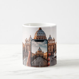 Caneca De Café Captured Vatican: Mug for Rome Enthusiasts
