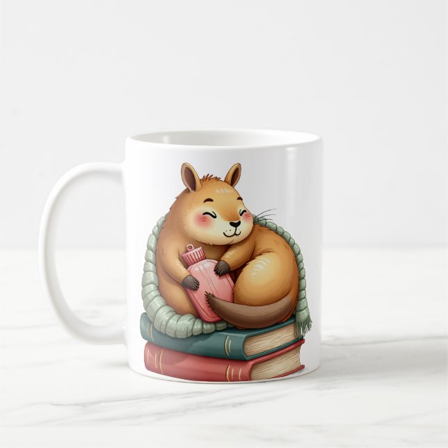 Caneca De Café Capy Aconchegante (Esquerda)