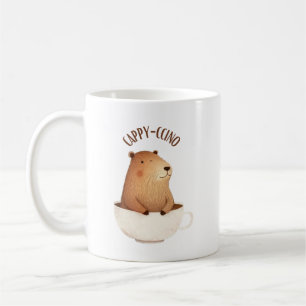 Caneca de café Capybara, Cappyccino